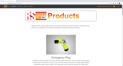 Vehicle Extrication Training Products